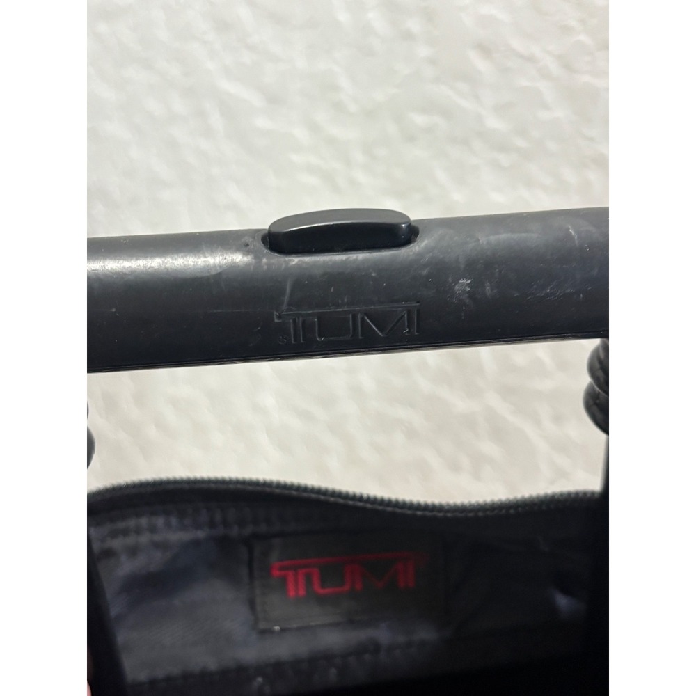 Tumi Alpha Deluxe Wheeled Briefcase Black Ballistic Nylon Laptop Bag 2207D3‎ - Picture 14 of 16